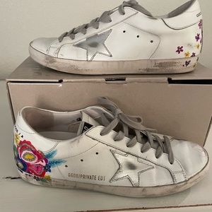 Golden Goose sneakers size 39(9). TTS white